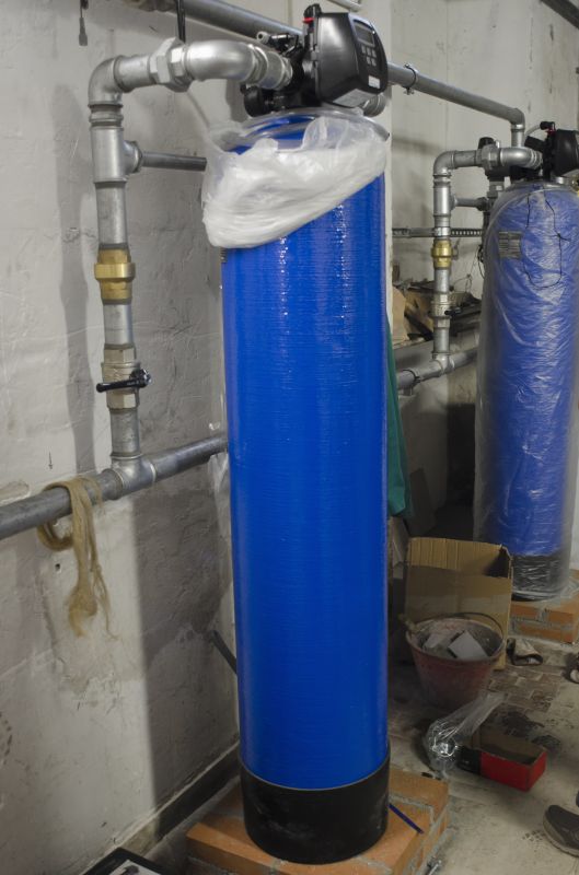 Water Softener with Piping